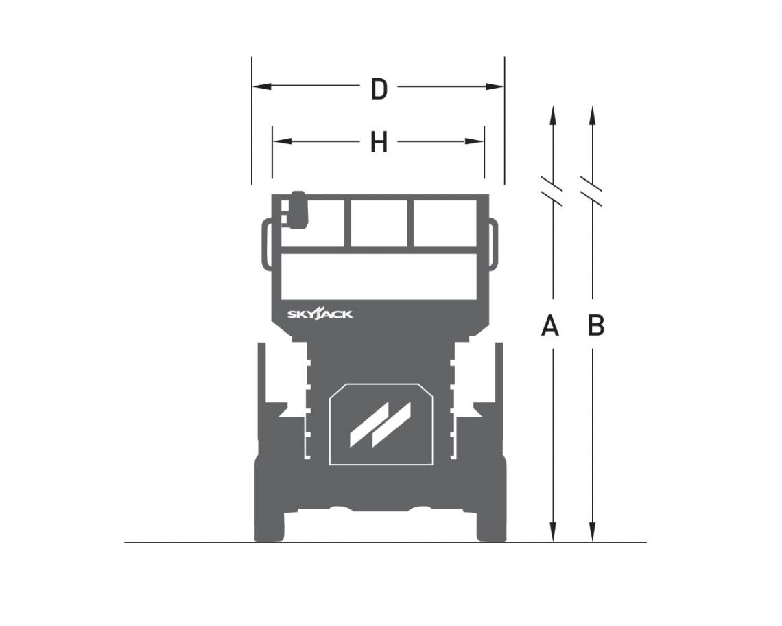 Skyjack SJ9253 RT - MH Equipment
